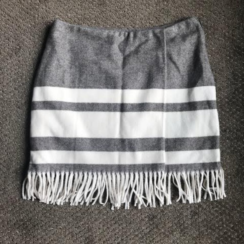 Wool Blanket Mini Skirt from Part Two